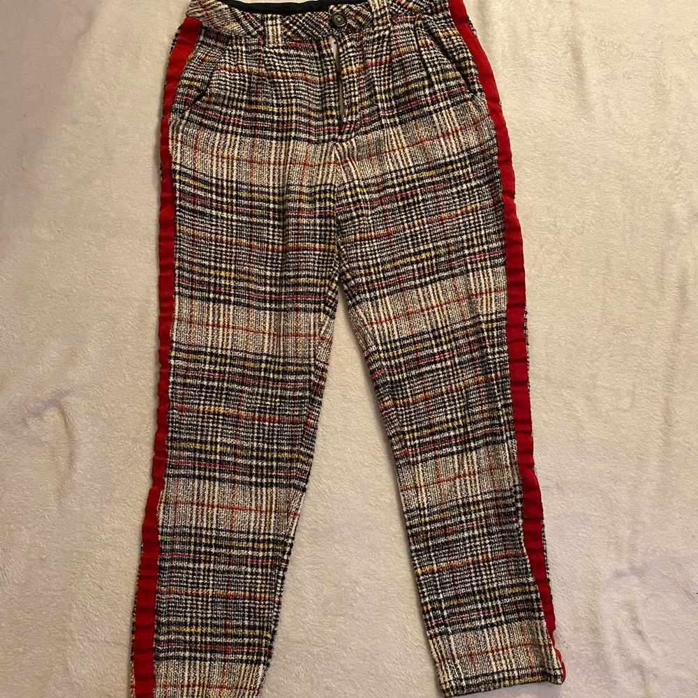 Free People Plaid Pant
